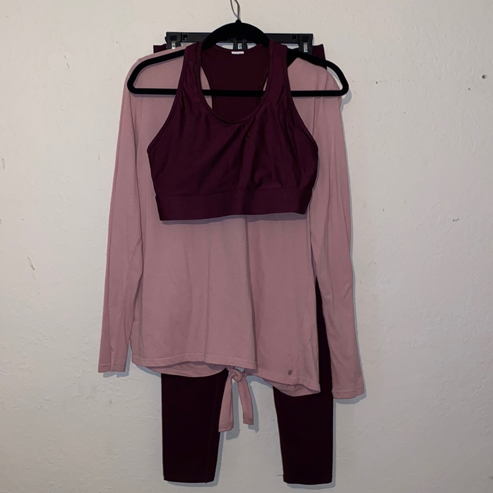 Fabletics yoga set XL